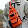 Waterproof Chest Bag Multiple Pockets Sports Bag for Outdoor Camping Sling Bag
