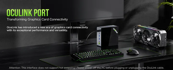 ミニPC GMKtec MiniPC Ryzen9PRO 6950H GMKtec Nucbox M7 Pro』レビュー、Ryzen 9 PRO 6950H採用、Oculink