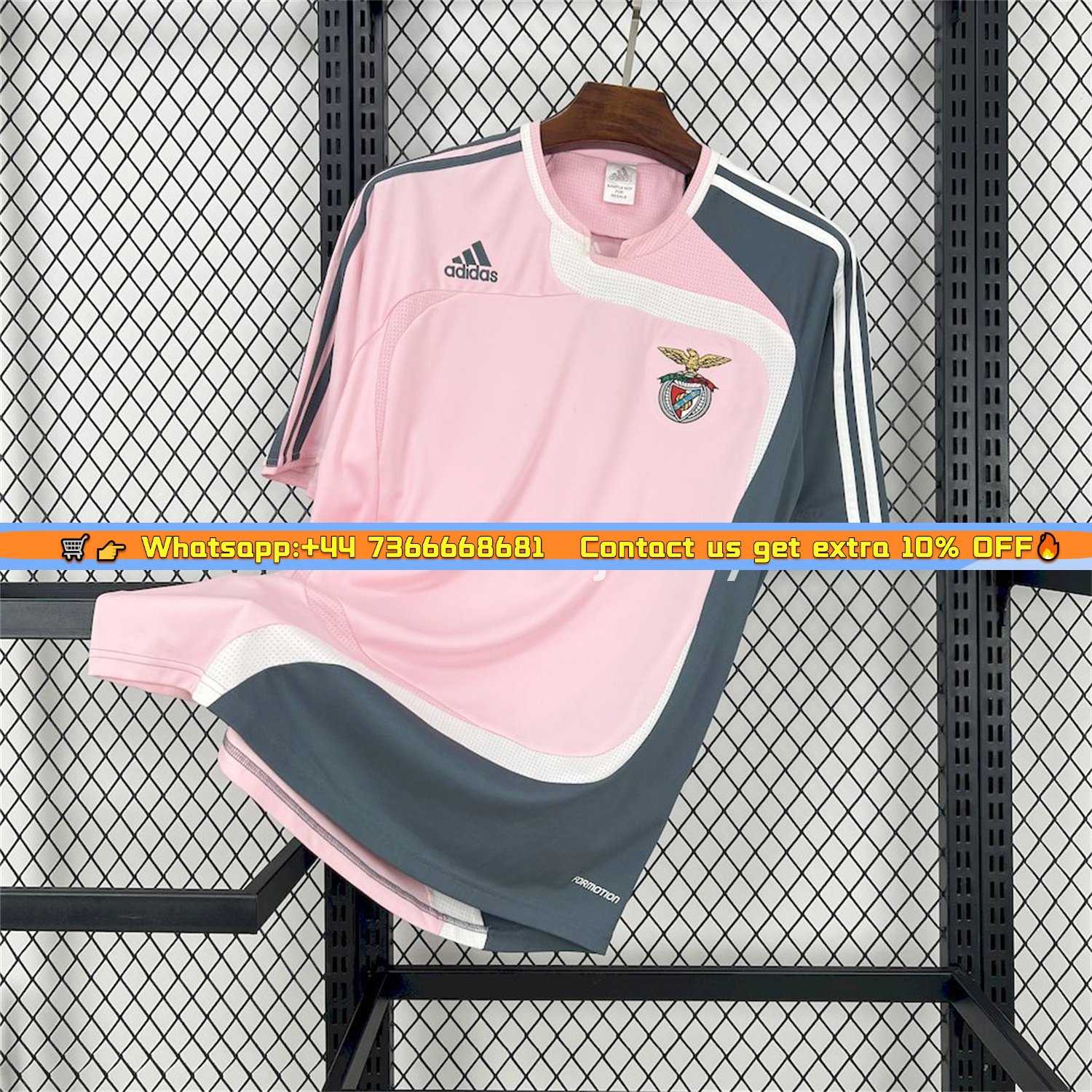 Retro Benfica 2007-08 Away Unsponsored Jersey