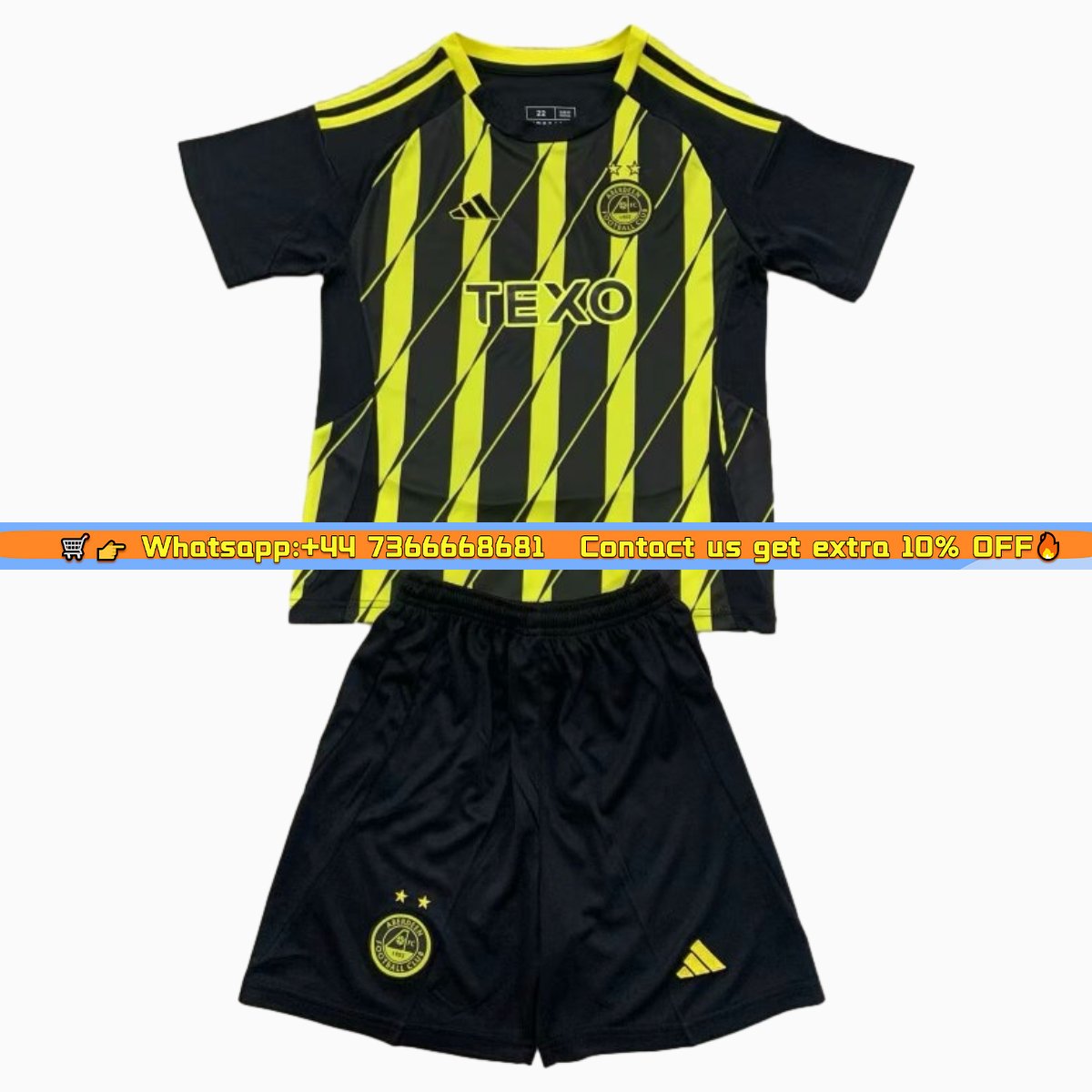 Aberdeen 24-25 Away Kids Kit