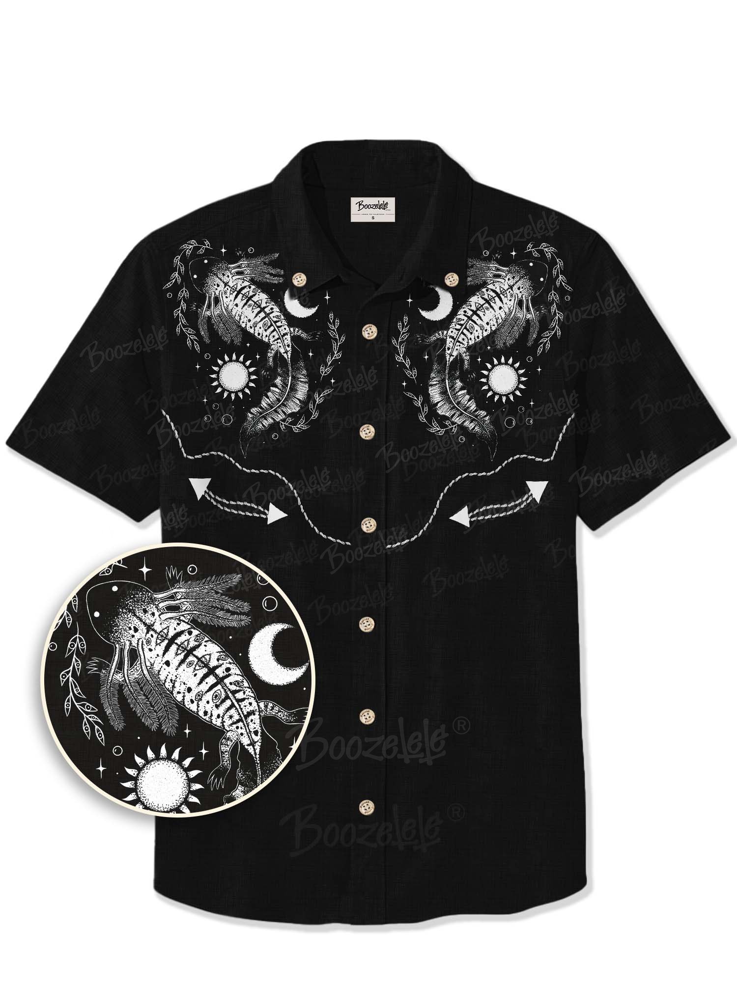 【Mystic Heart X Boozelele】Axolote  - 100% Cotton Shirt
