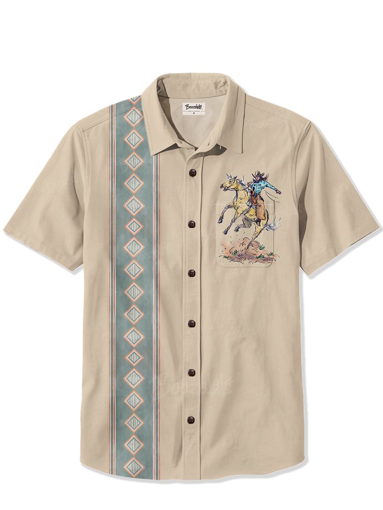 Wild West Cowboy - 100% Cotton Shirt