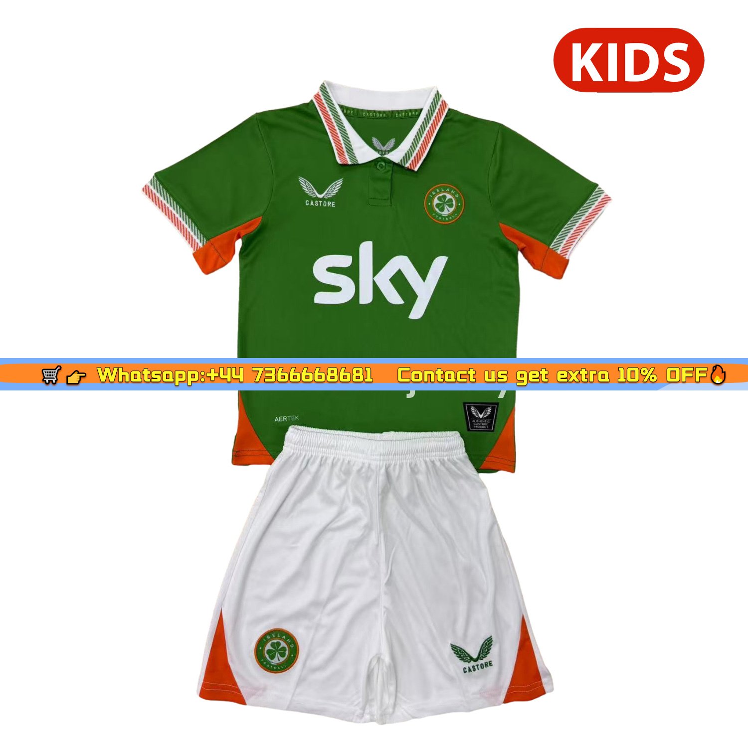 Ireland 25-26 Home Kids Kit