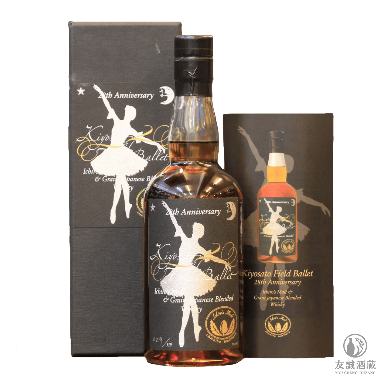 秩父（Ichiro's）28週年清裡芭蕾舞系列紀念版威士忌 友誠酒藏