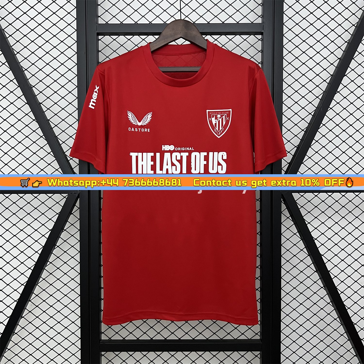 Athletic Bilbao 24-25 Red Goalkeeper The Last of Us Special Jersey - Fans Version