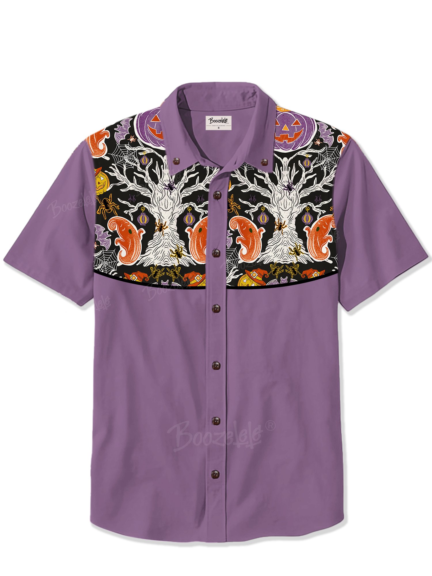 【Sara T X Boozelele】Pumpkin Forest - 100% Cotton Shirt
