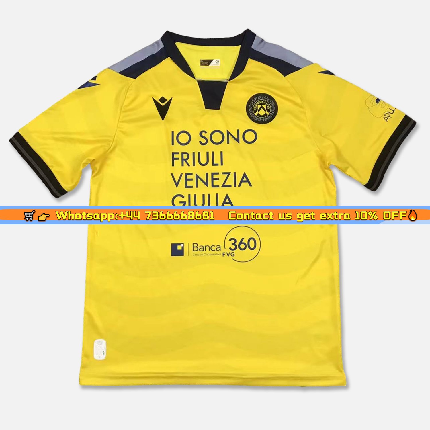 Udinese 24-25 Away Jersey - Fans Version