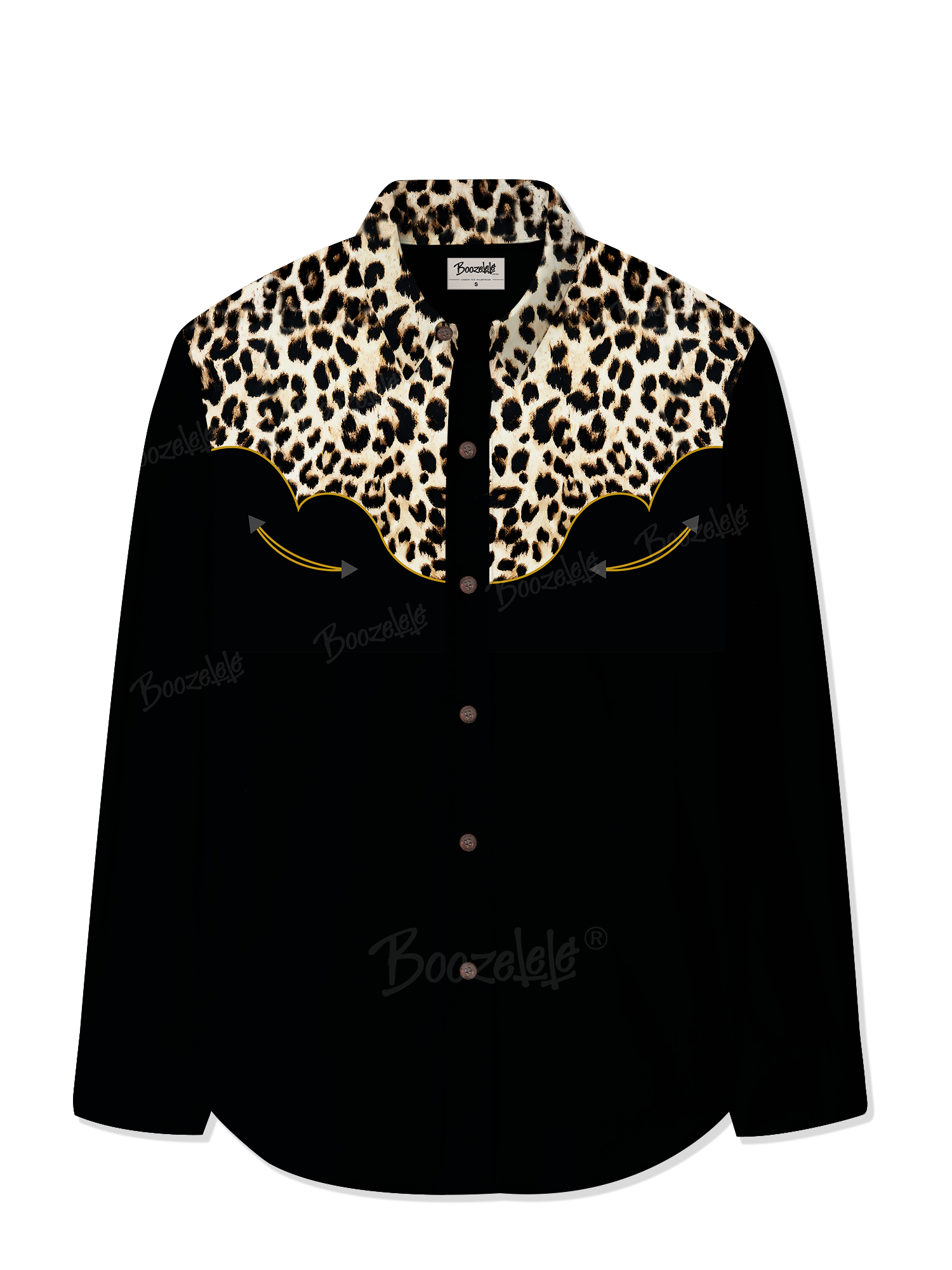 Leopard - 100% Cotton Long Sleeves Shirt