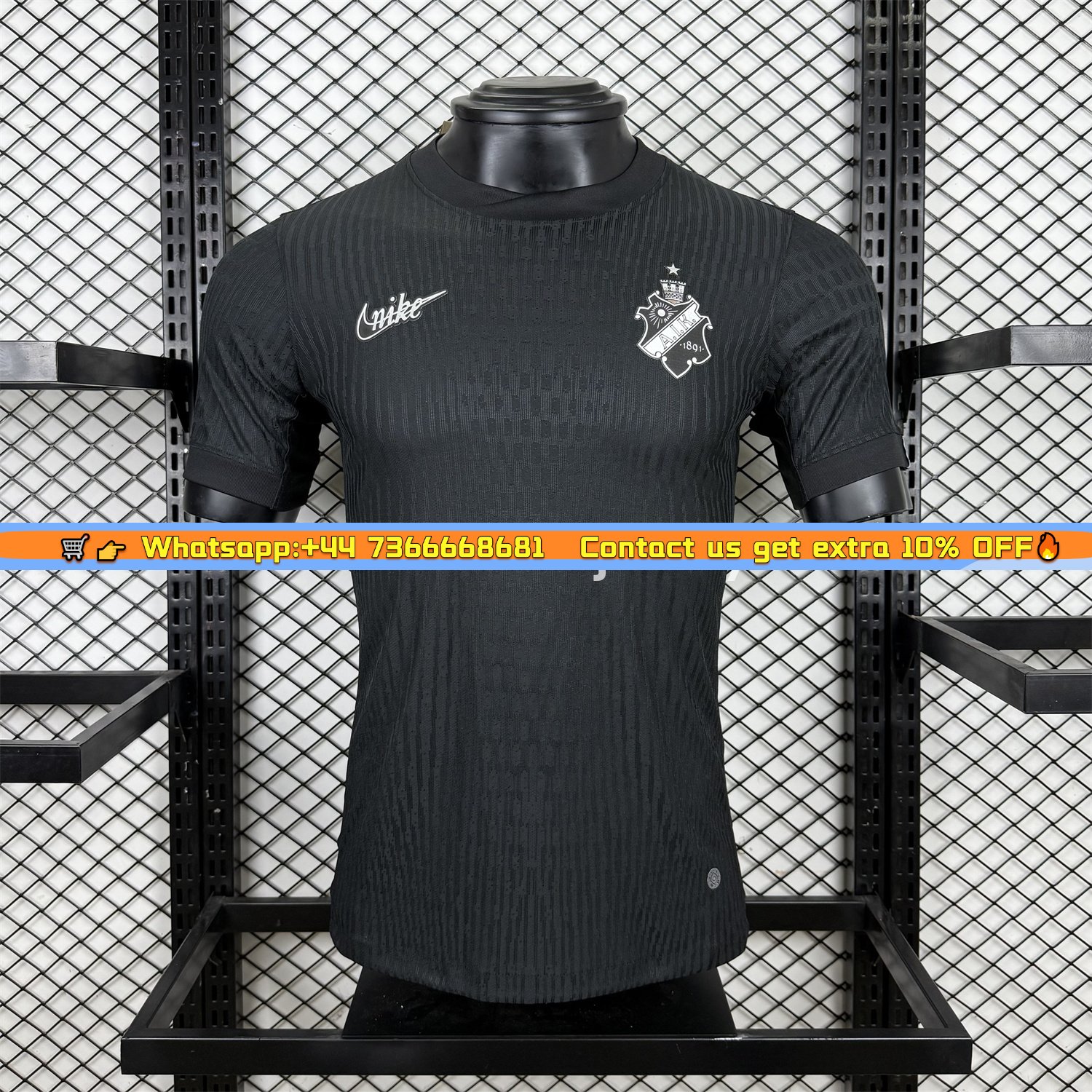 AIK Solna 25-26 Smokinglirare Unsponsored Edition Jersey - Player Version