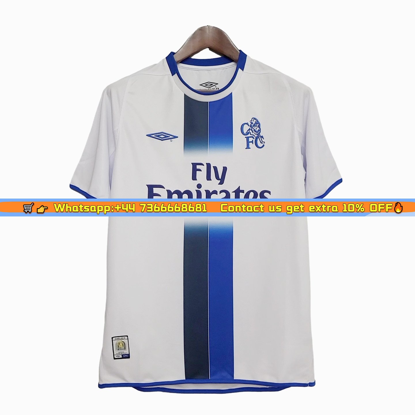 Retro C.H.E.L.S.E.A 2003-05 Away Stadium Jersey