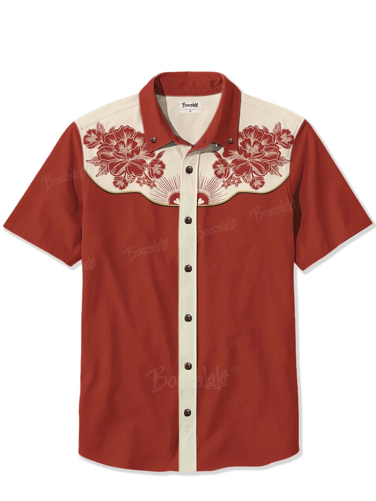 Island Flower - 100% Cotton Shirt