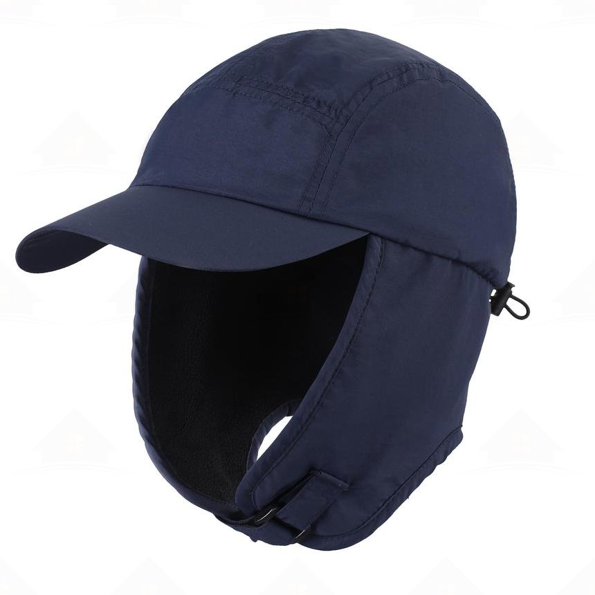 Home Prefer Kids Winter Hat with Earflap Warm Fleece Lined Trooper Trapper Hat for Boys Girls Baseball Caps with Earflap