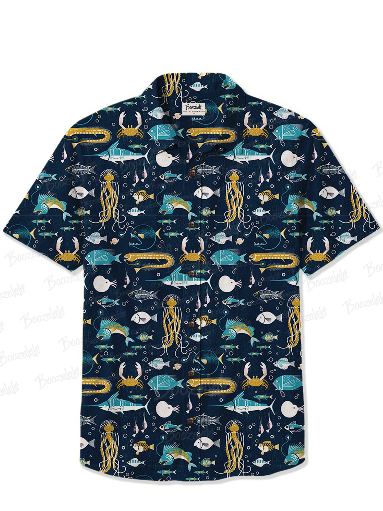 【Amy Appleyard  X Boozelele】The Deep  - 100% Cotton Shirt