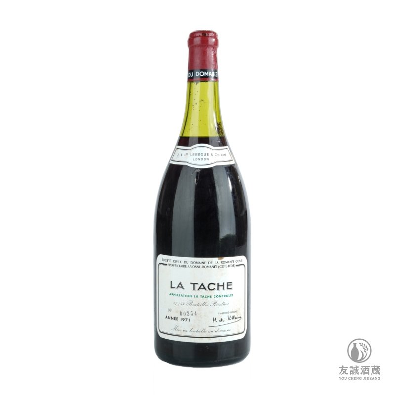 1971年 Roman&eacute;e-Conti La T&acirc;che 拉塔希特級園紅酒 友誠酒藏