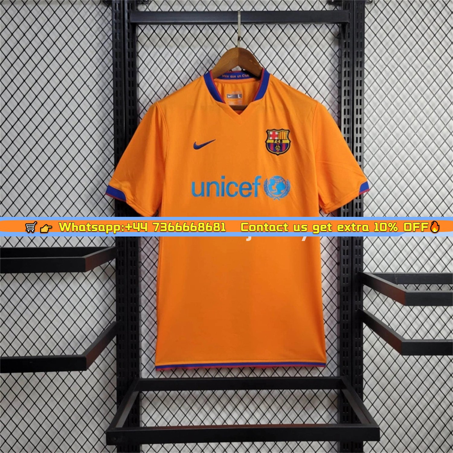 B.A.R.S.A Retro 06-07 Away Jersey