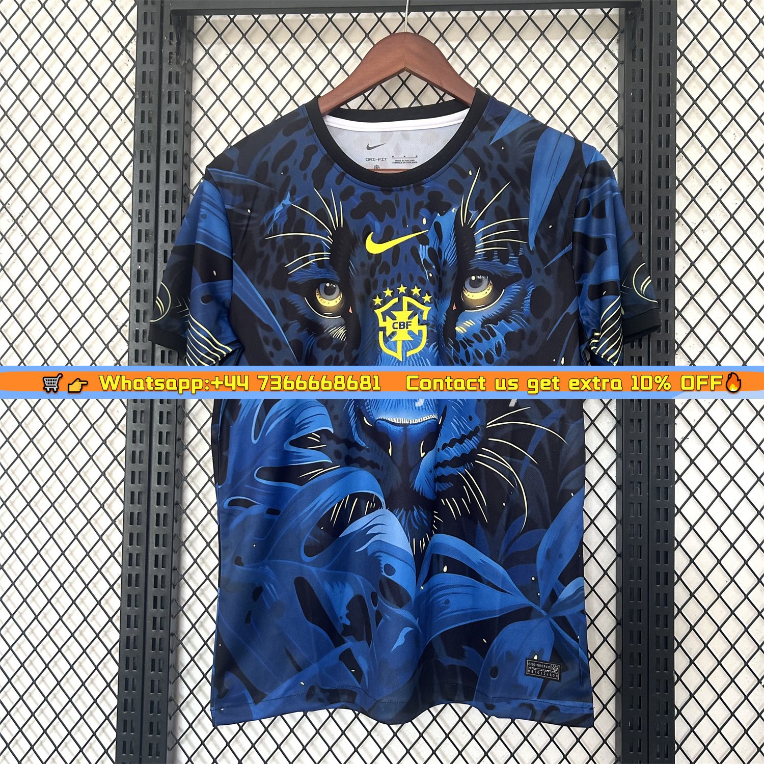 Brazil 25-26 Blue Tiger Special Edition Jersey - Fans Version