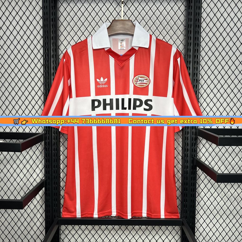 Retro PSV Eindhoven 1990-92 Home Jersey