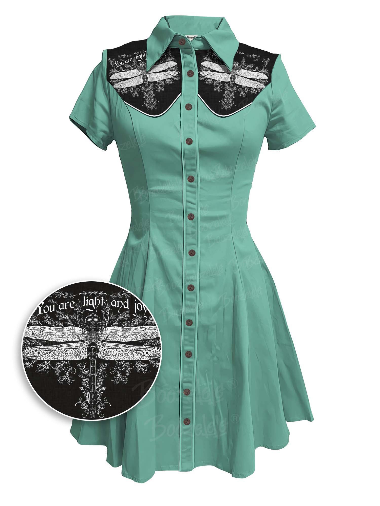 【Mystic Heart X Boozelele】Dragonfly - 100% Cotton Dress