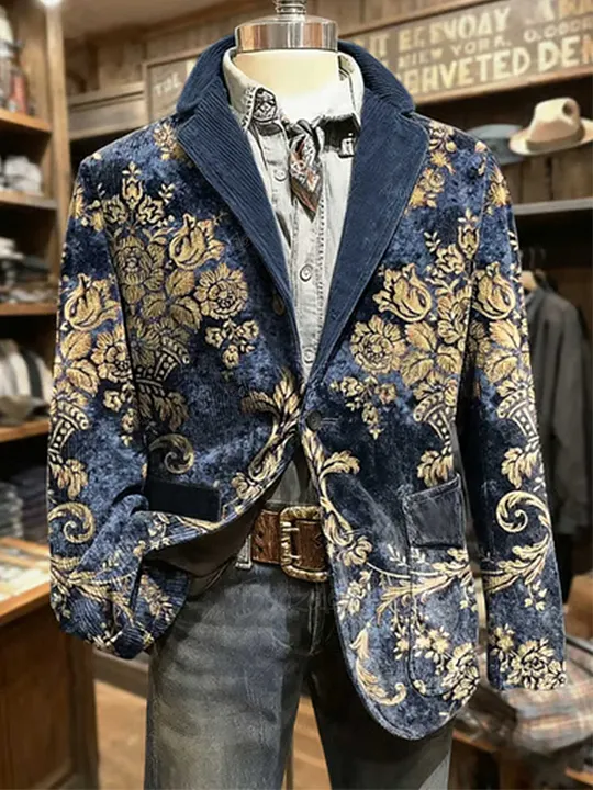 ジャケット・アウター vintage western design tailored jacket Western Suit