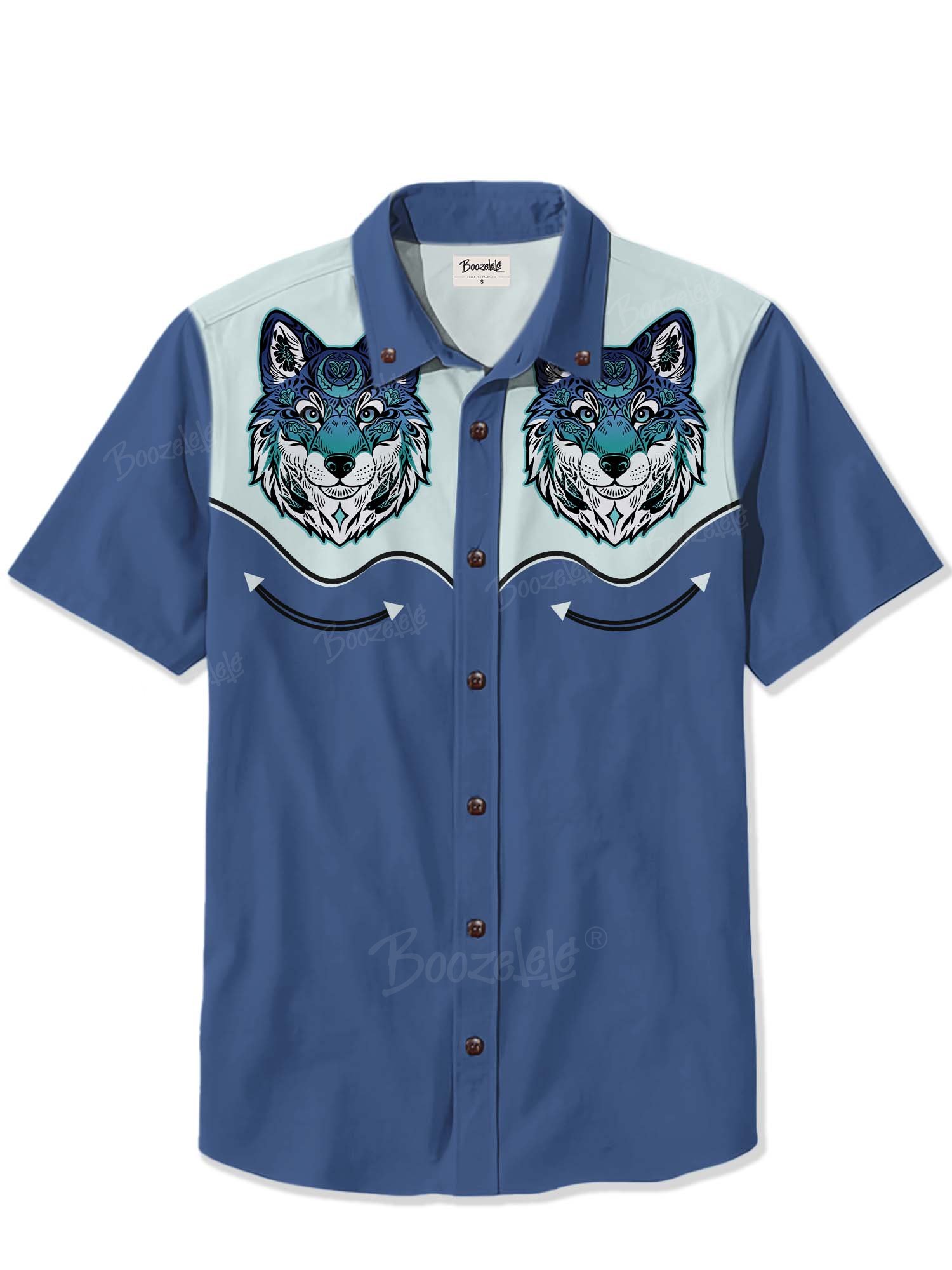 【Jazmin Marsella X Boozelele】Wolf Totem - 100% Cotton Shirt