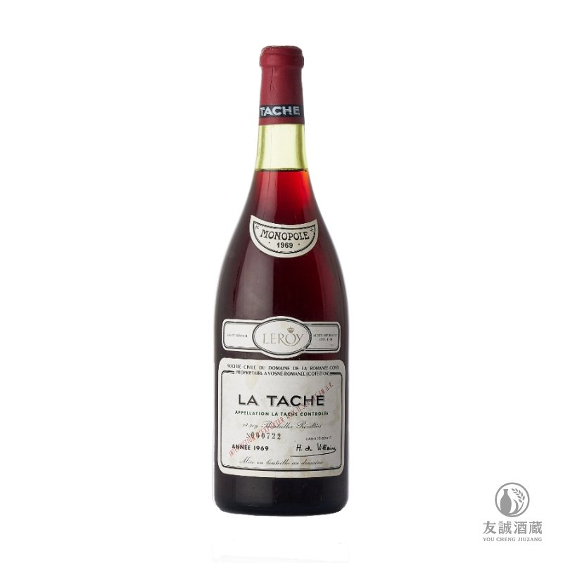 1969年 Roman&eacute;e-Conti La T&acirc;che 拉塔希特級園紅酒 友誠酒藏