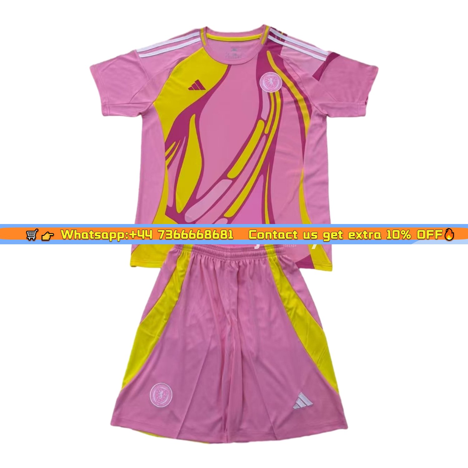 S-c-o.t l.a-n.d 2025 Women's Team Away Kids Kit