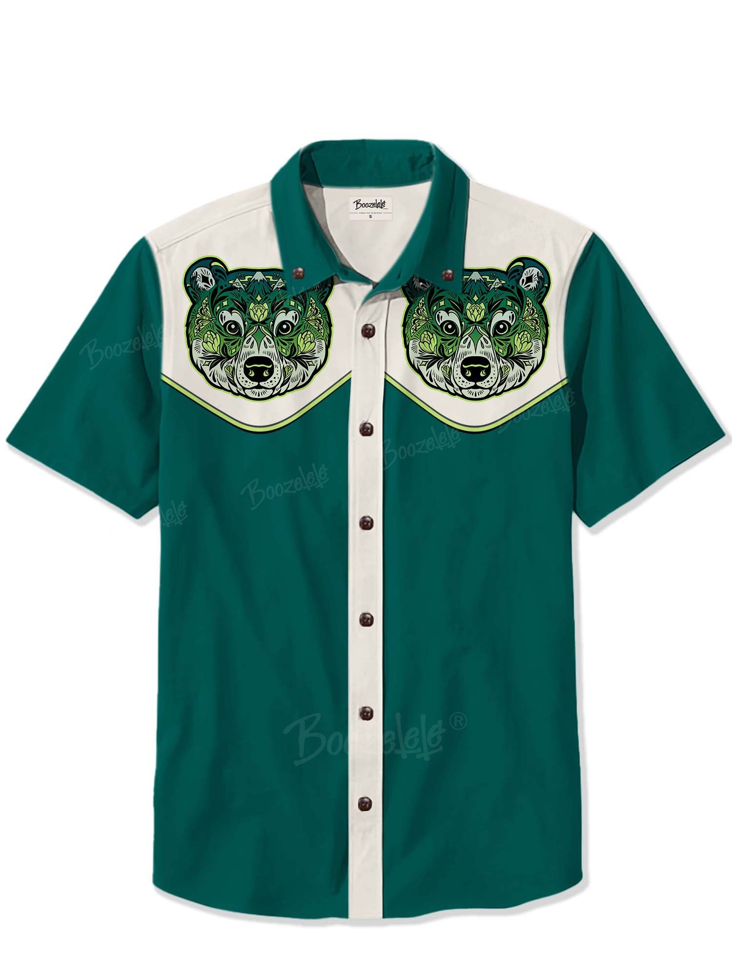 【Jazmin Marsella X Boozelele】Bear - 100% Cotton Shirt