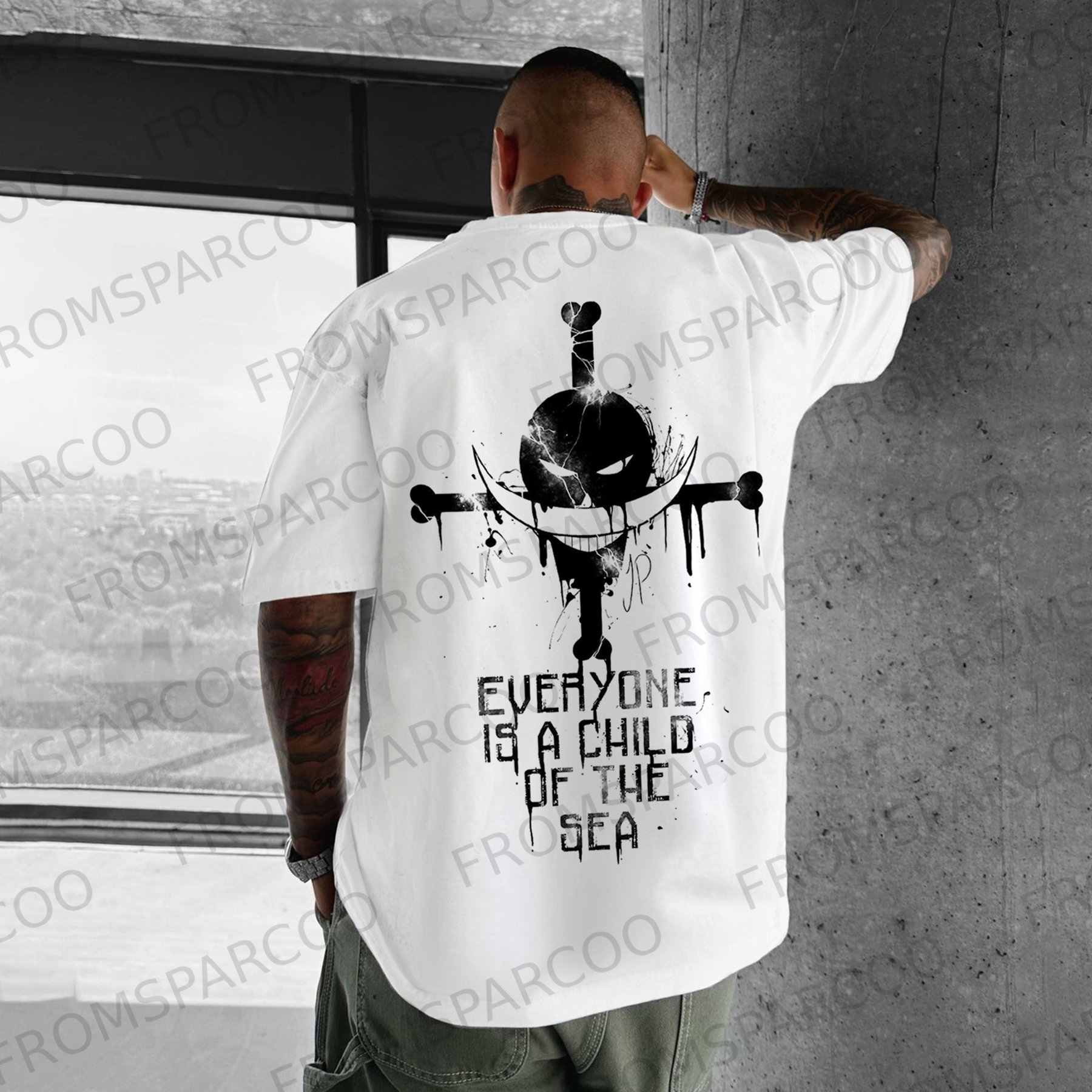 Oversized "One Piece" Tee