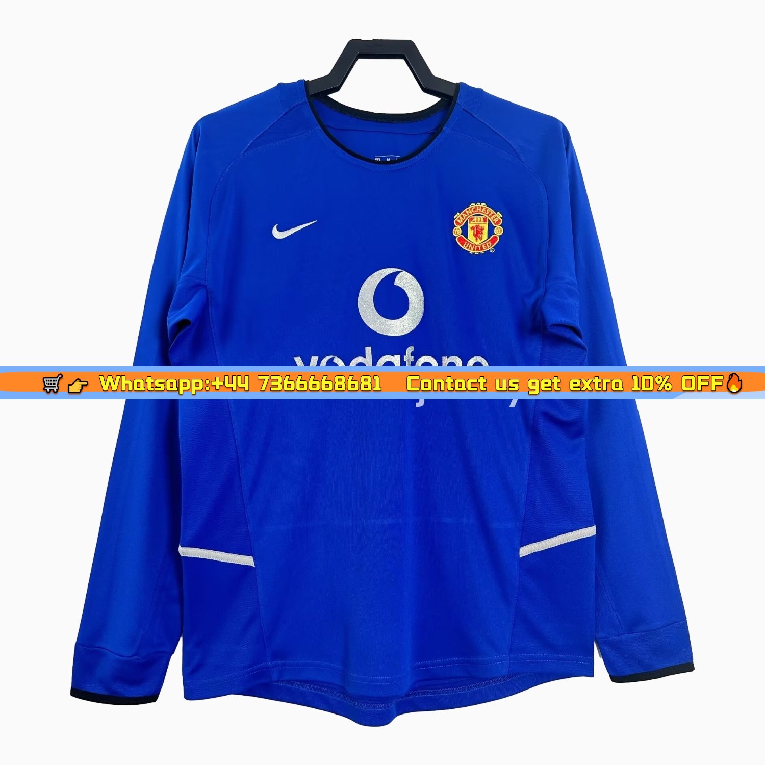 Manchester United Retro 02-03 Third Long Sleeves Jersey