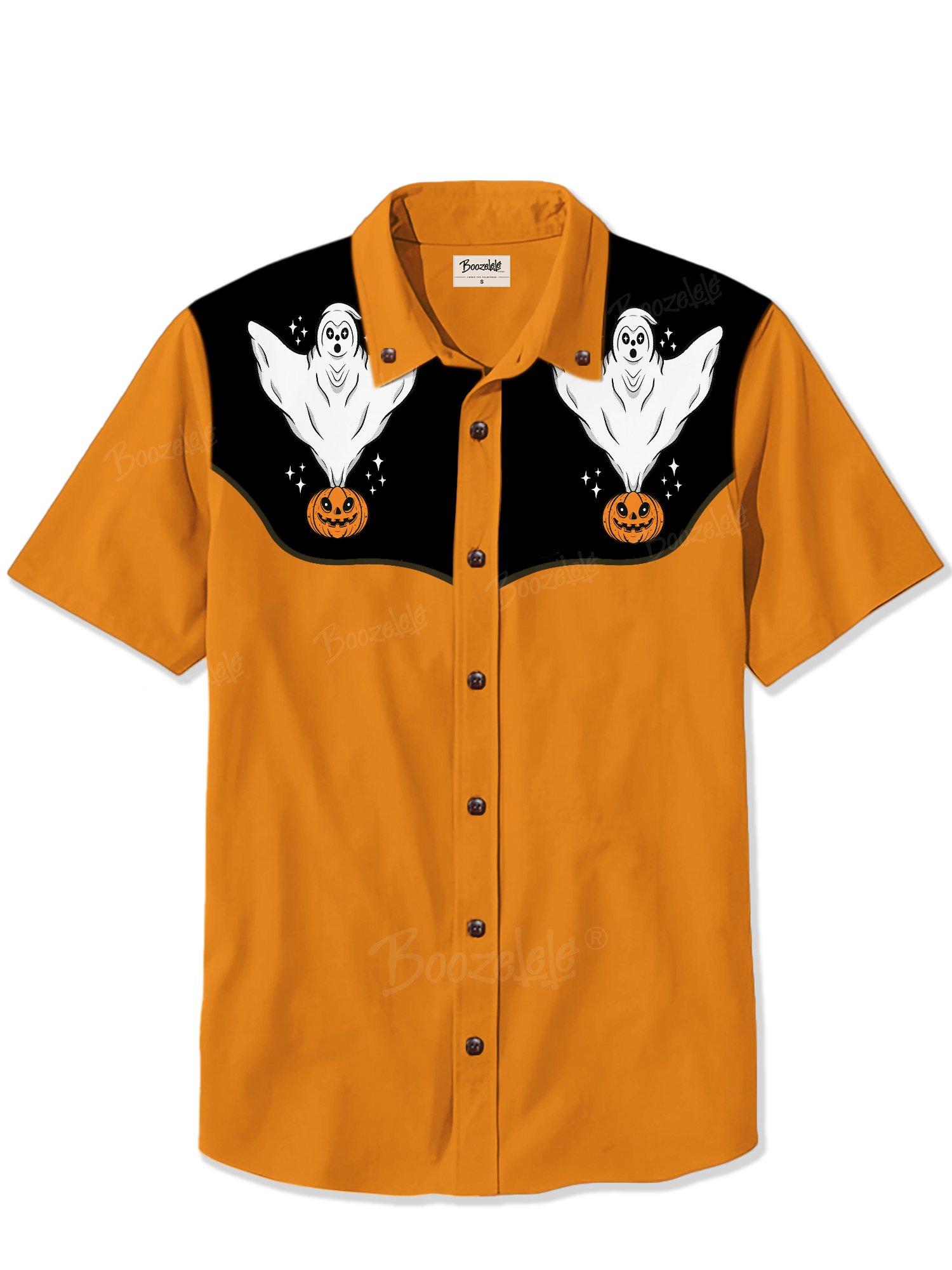 【Mystic Heart X Boozelele】Ghostpumpkin- 100% Cotton Shirt
